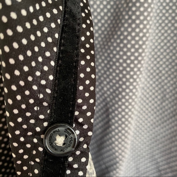 Shirt Purple Label Jimi Hendrix Black Polka White - Picture 5 of 7